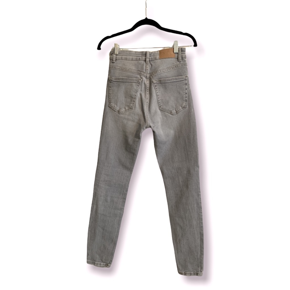 NEW Zara Women’s Grey High Rise Skinny Jeans Size 4